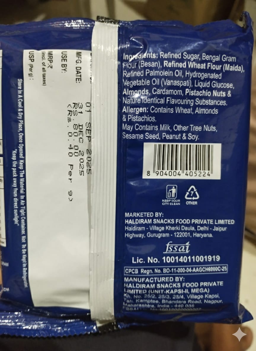 Haldiram's Soan Cake